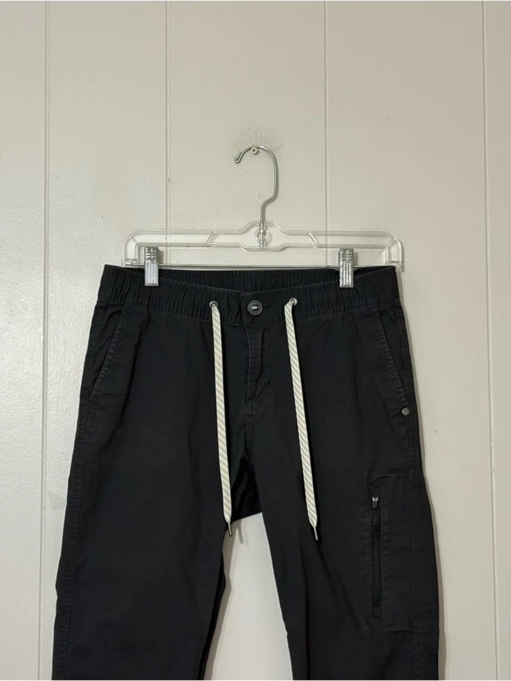 Vuori Ripstop Pants Womens Gray Jogger Hiking Travel Size Small S Drawstring - Picture 3 of 11